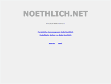 Tablet Screenshot of noethlich.info